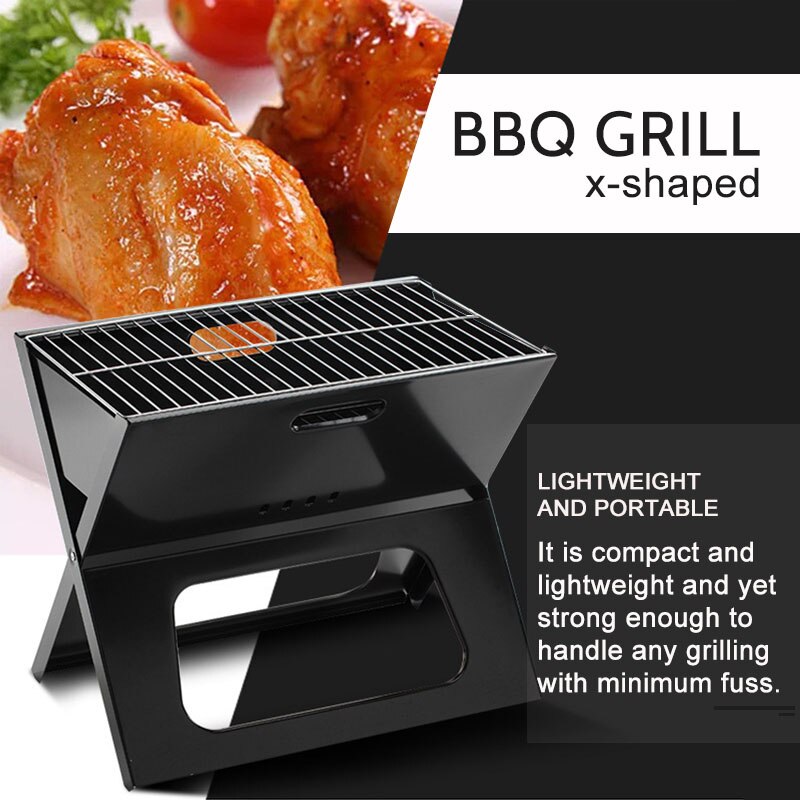 Outdoor Charcoal BBQ Grill