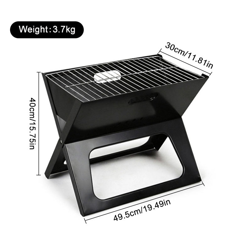 Outdoor Charcoal BBQ Grill