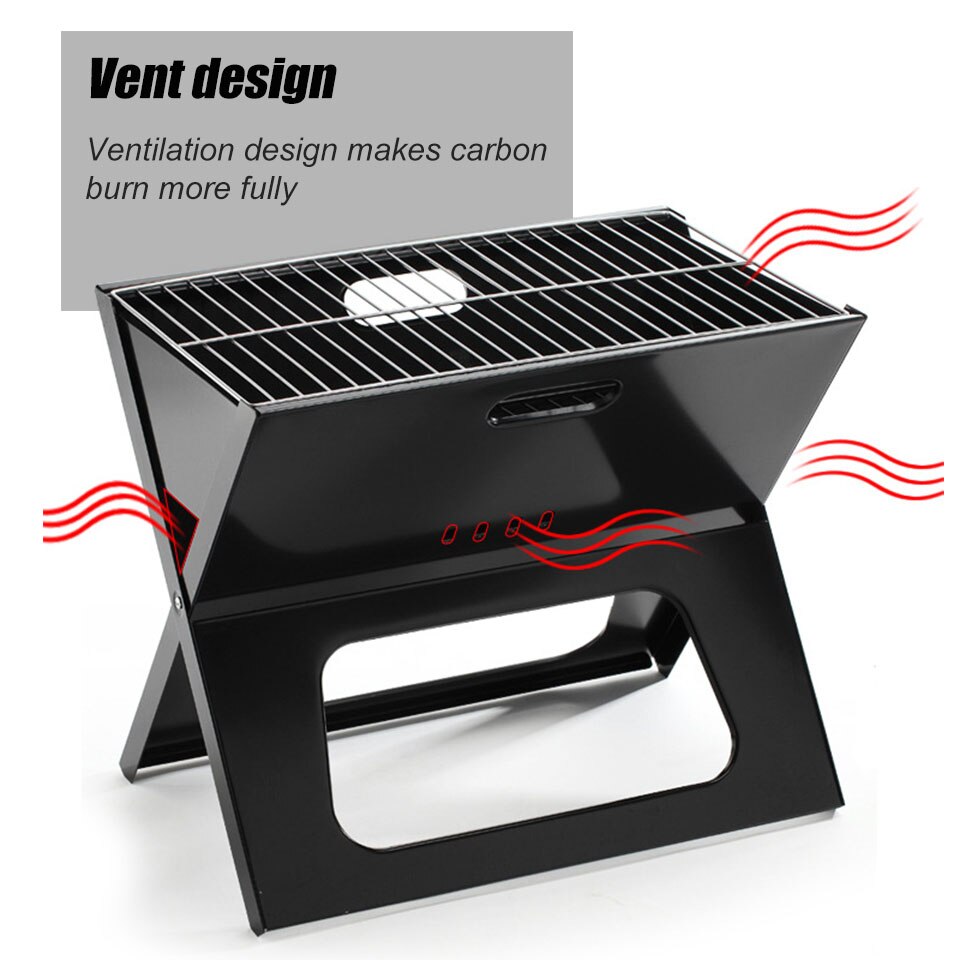 Outdoor Charcoal BBQ Grill