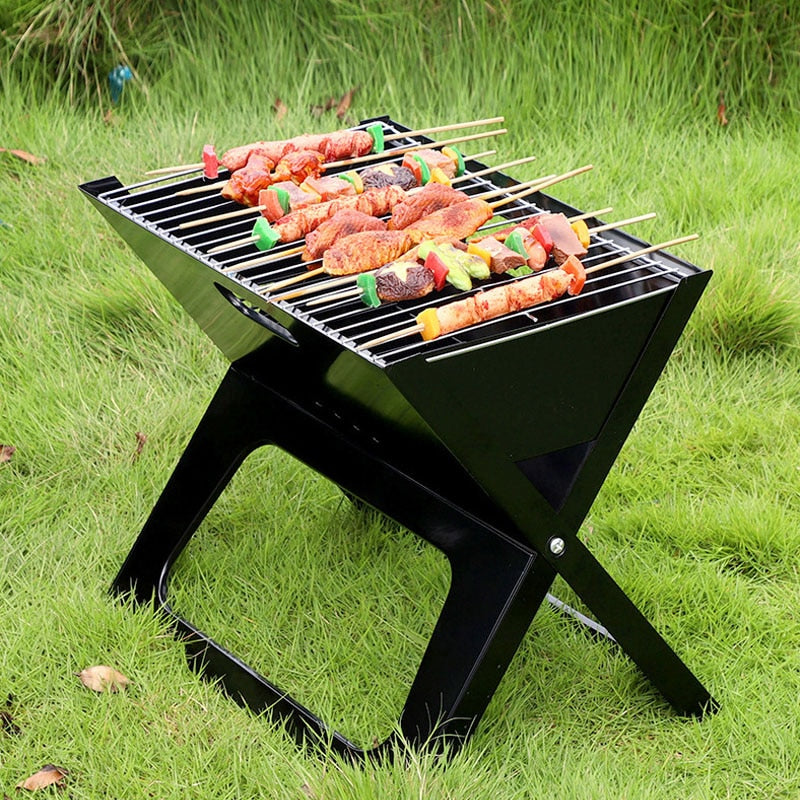 Outdoor Charcoal BBQ Grill