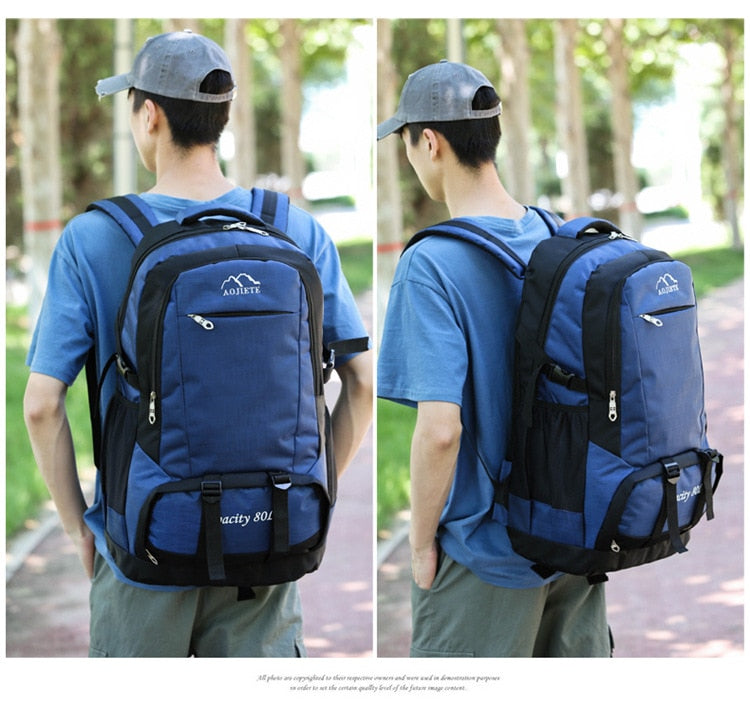 Super Large Backpack Nylon Outdoor Bag