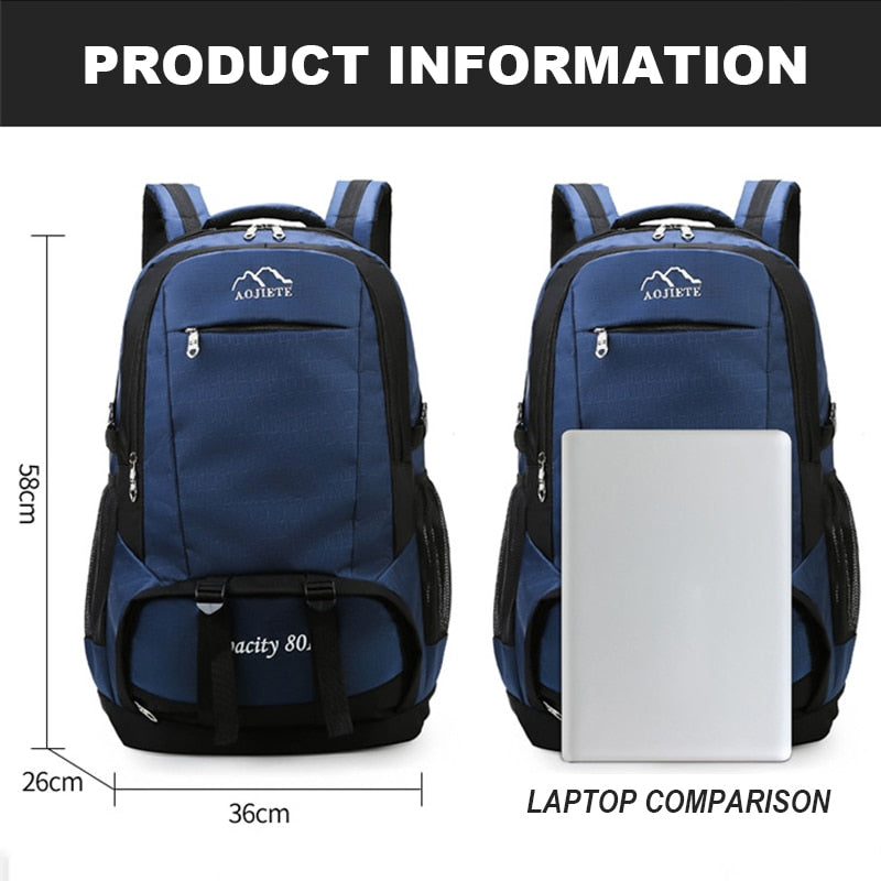 Super Large Backpack Nylon Outdoor Bag