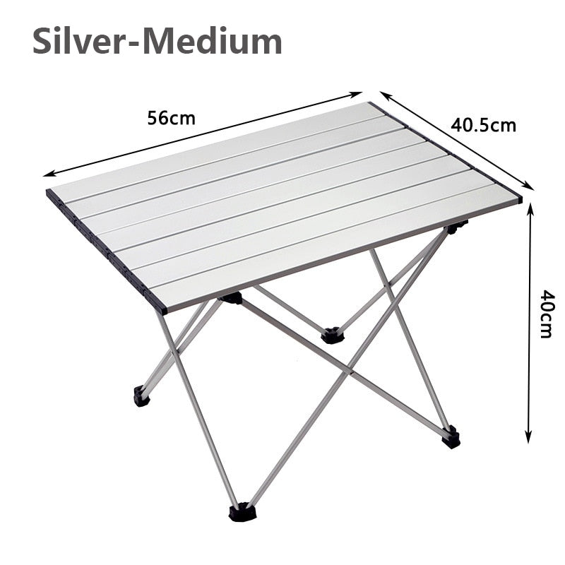 ULTRALIGHT CAMP TABLE WITH CARRYING BAG