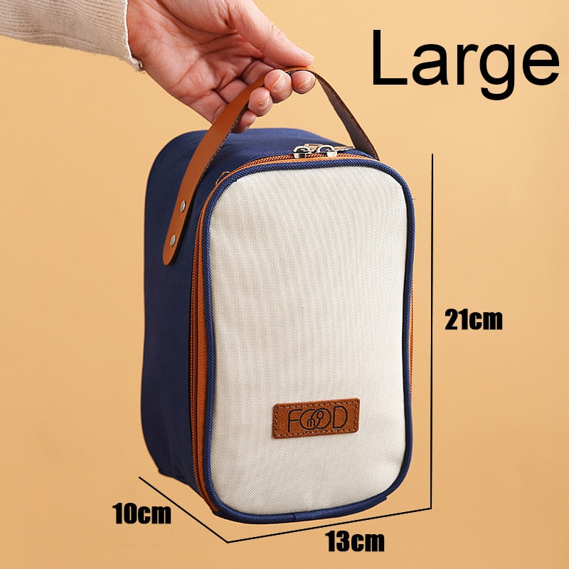 PORTABLE INSULATED LUNCH CONTAINER SET