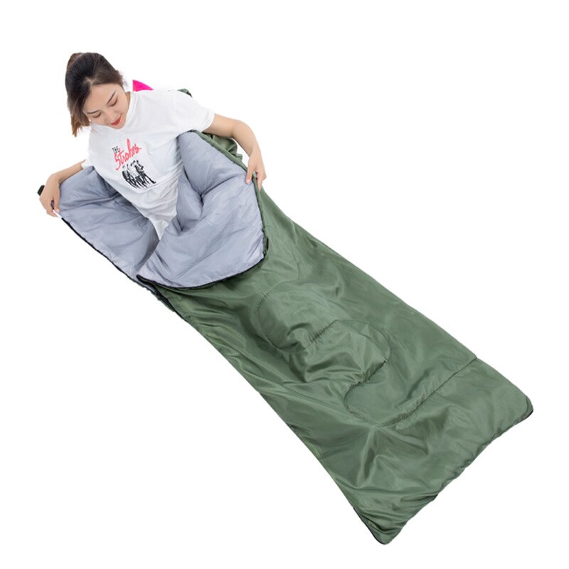 SOFT FLANNEL SLEEPING BAGS WITH PILLOW