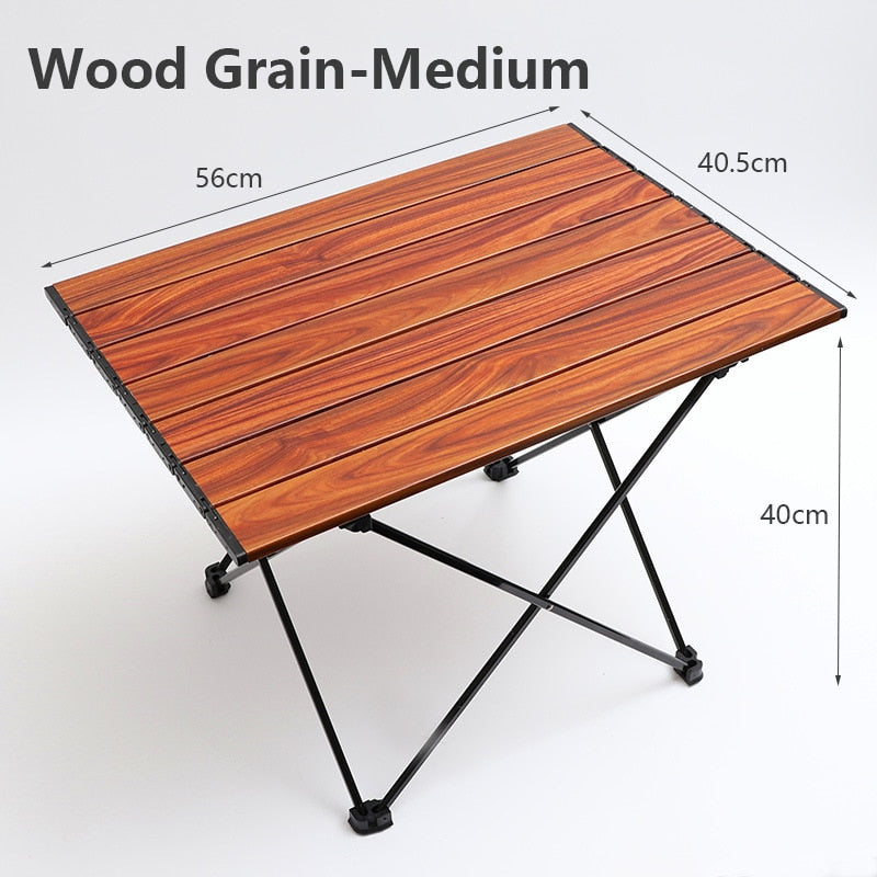 ULTRALIGHT CAMP TABLE WITH CARRYING BAG