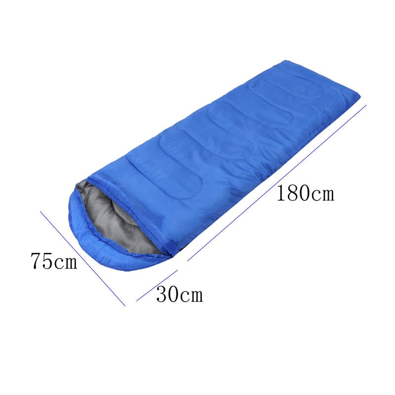 SOFT FLANNEL SLEEPING BAGS WITH PILLOW