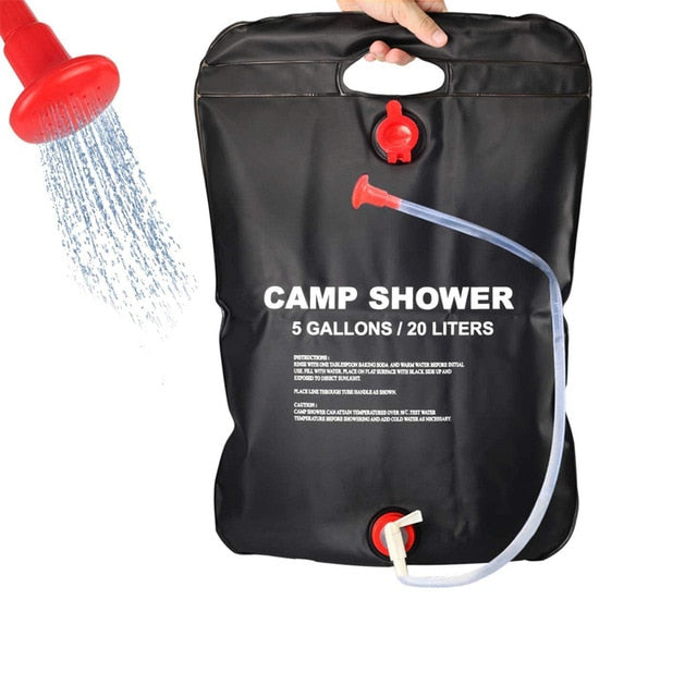 OUTDOOR SOLAR SHOWER BAG